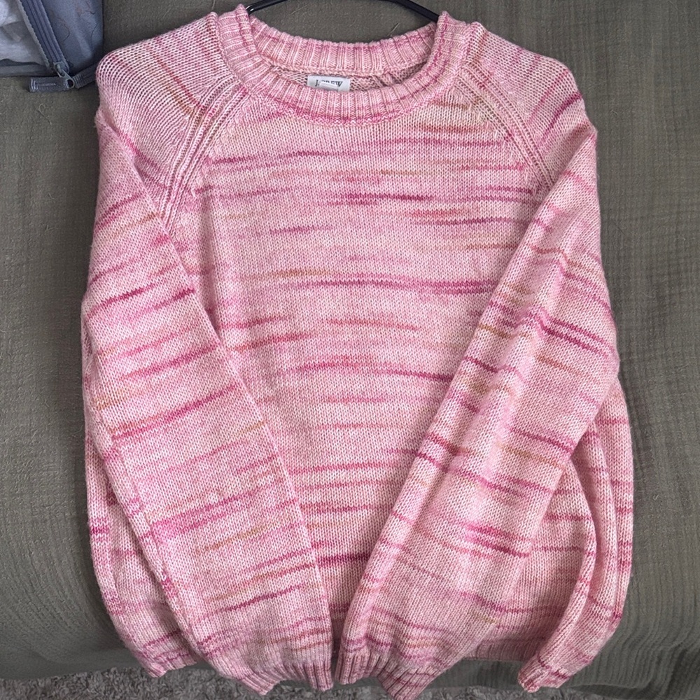 Pink JCrew Sweater